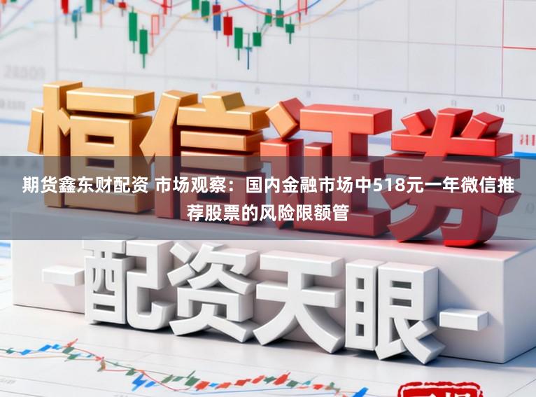 期货鑫东财配资 市场观察：国内金融市场中518元一年微信推荐股票的风险限额管
